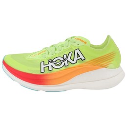 Кроссовки ROCKET X 2 унисекс с низким верхом зеленые/красные Hoka One One 1127927-lcs | green