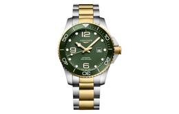 Longines Часы Men's Comcast Diving Collection Watch, Green Dial l3.782.3.06.7 | green dial