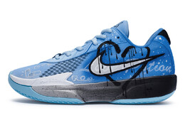 Баскетбольные кроссовки Air Zoom GT Cut Academy унисекс с низким верхом белого цвета Nike hf5705-130(team80-男女同款爱情灵药) | blue/white