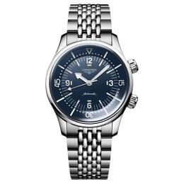 Longines Часы Men's Classic Re Enactment Of The Legendary Diving Series Watch, Blue Dial l3.764.4.90.7 | blue dial