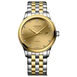 Longines Часы Men's Watch, Gold Dial l4.984.3.38.7 | gold dial