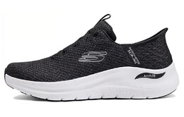 Кроссовки мужские низкие черные/белые Skechers 232462-bkw | black/white