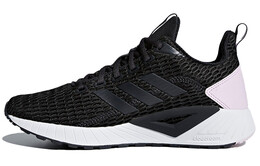 Кроссовки женские Questar Running Shoes Low-top Black/White/Pink Adidas Neo db1306