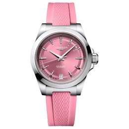 Longines Часы Women's Comcast Collection Watch, Pink Watch Dial l3.430.4.99.9 | pink watch dial