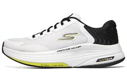 Кроссовки для бега Go Walk Distance Walker для мужчин с низким верхом, черные/белые/желтые Skechers 216527-wbk