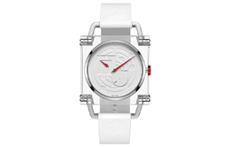 Hamilton Часы Automatic Mechanical Movement Men's Watch Watch 47mm White Dial Stainless Steel Case Rubber Strap, White Dial h89905310 | white dial