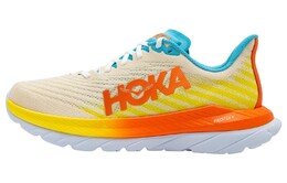 Кроссовки мужские Mach 5 с низким верхом бежевые/желтые/синие Hoka One One 1127893-sill