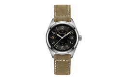 Hamilton Часы Khaki Field Quartz H68551833, Black Dial Gray Strap h68551833 | black dial gray strap