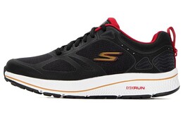 Кроссовки для бега GO RUN женские с низким верхом, черные/красные Skechers 894206-bkgd