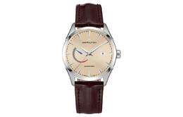 Hamilton Часы Jazz Series Automatic Mechanical Movement Men's Watch Beige Watch Dial, Beige Watch Dial h32635521 | beige watch dial