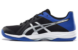 Кроссовки для бега Gel-Tactic мужские с низким верхом, черные/синие Asics b702n-9045