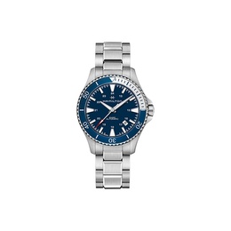 Hamilton Часы Men's Watch, Blue Dial with Silver Strap h82345141 | blue dial with silver strap