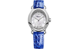 Chopard Часы Women's Happy Sport Collection Watch, Seven Diamond Blue 278602-3001 | seven diamond blue