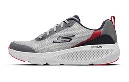 Кроссовки для бега GO RUN Elevate мужские с низким верхом серые/красные Skechers 220189-gynv | gray
