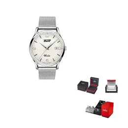 Tissot Часы Men's Watch, Milk White Silver Plate/Silver Belt t118.410.11.277.00 | milk white silver plate/silver belt