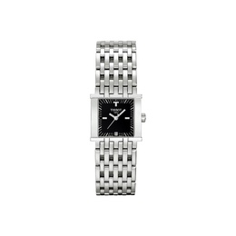 Tissot Часы Quartz Movement Women's Watch Watch Black Dial Stainless Steel Case Stainless Steel Watchband, Black Dial t02.1.181.51 | black dial