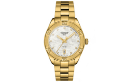 Tissot Часы PR100 Collection Quartz Movement Women's Watch 36mm Mother of Pearl Color Watch Dial t101.910.33.116.01