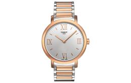 Tissot Часы Quartz Movement Women's Watch Watch 34mm Silver Dial Stainless Steel Case Stainless Steel Watchband, Rose Gold t034.209.32.038.00 | rose gold
