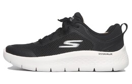 Кроссовки для бега Go Walk Flex женские с низким верхом Skechers 124817-bkw | black