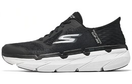 Кроссовки для бега Max Cushioning для мужчин с низким верхом, черные Skechers 220313-bkw | black
