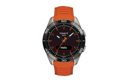 Tissot Часы Quartz Movement Unisex Watch 43.75mm Black Dial Titanium Watch Case Silicone Strap, Black Dial t153.420.47.051.02 | black dial