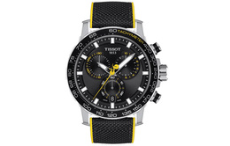 Tissot Часы Speedy Series Quartz Movement Men's Watch Watch 45.5mm Black Dial, Black Dial t1256171705100 | black dial
