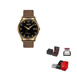 Tissot Часы Uitenda Series Quartz Movement Men's Watch Watch 40mm Black Dial Stainless Steel Case Leather Strap, Black Dial t118.410.36.057.00 | black dial