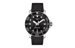 Tissot Часы Starfish Collection Automatic Mechanical Movement Men's Watch Watch 43mm Black Dial T120.407.17.051.00, Black Dial t120.407.17.051.00 | black dial