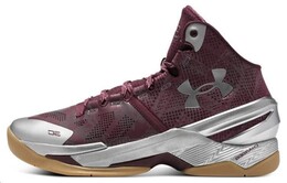 Баскетбольные кроссовки Curry 2 унисекс среднего размера, красные Under Armour 3026052-601 | red