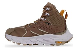 Кроссовки для активного отдыха унисекс с высоким берцем коричневого цвета Hoka One One 1119372-dlmr | brown