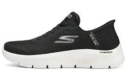 Кроссовки для бега Go Walk Flex женские с низким верхом Skechers 124836-bkw | black