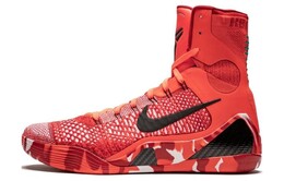 Баскетбольные кроссовки Kobe 9 мужские высокие красные Nike fz7335-600 | red