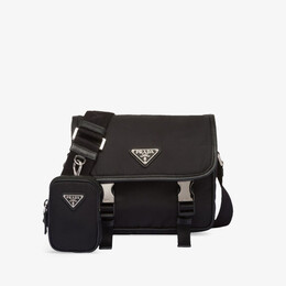 Сумка на плечо re-nylon из переработанного нейлона Prada, черный r04268178 | black