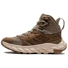 Кроссовки женские высокие Dune желтые Hoka One One 1134506-degg | brown