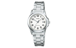 Casio Часы Women's Standard Series White Watch ltp-1215a-7b2