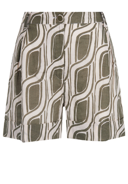 LIU JO: Зелёные шорты 