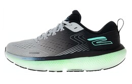 Кроссовки женские с низким верхом серые/черные Skechers 172079-gybl | gray/black