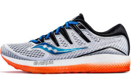 Кроссовки Triumph Iso5 для бега мужские с низким верхом белые/черные/оранжевые Saucony s20462-3