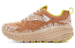 Кроссовки для бега серии CA805 мужские с низким верхом каштаново-коричневые/зеленые/белые Ugg 1117710-nat