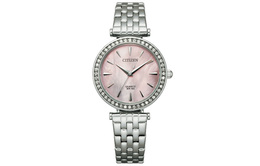 Citizen Часы Quartz Movement Stainless Steel Strap Watch Women's Watch Pink Watch Dial ER0210 55Y er0210-55y