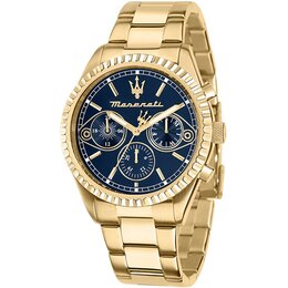 Maserati Часы Wrist Watch Quartz Movement Steel Stainless Steel Strap 43mm Blue Dial Men's Watch r8853100022