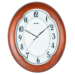 Seiko Часы Sweeping Seconds Movement Camphor Wall Clock Unisex White qxa389b