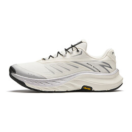 Кроссовки для бега Explore The Wilderness для мужчин с низким верхом цвета слоновой кости и белого/серебристого Anta 912345588-9 | ivory white/silver