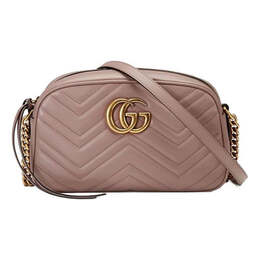 Сумка gg marmont small matelasse shoulder bag 'dusty pink' Gucci, розовый 447632-dtd1t-5729 | dusty pink