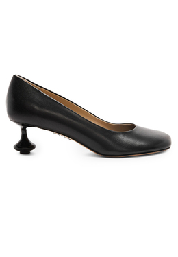 LOEWE: Чёрные туфли 