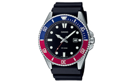 Casio Часы Men YOUTH Black Watch mdv-107-1a3