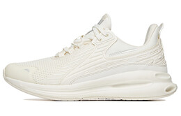 Кроссовки женские с низким верхом цвета слоновой кости и белого цвета Anta 12945587-7