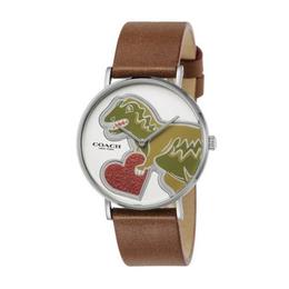 Coach Часы Wrist Watch Quartz Movement Leather Strap 36mm White Dial Women's Watch 14503514
