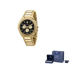 Maserati Часы Wrist Watch Quartz Movement Stainless Steel Strap Black Dial Men's Watch, r8873642001