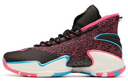 Коллекция баскетбольных кроссовок для баскетбола Мужские высокие кроссовки цвета фосфор/черный/синий Anta 112011601-4